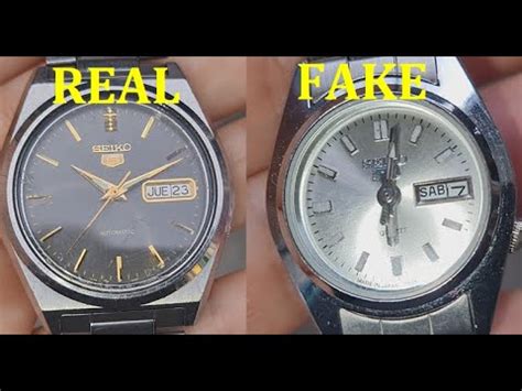 are seiko watches faked|genuine seiko watch verification.